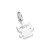 PINGENTE ALIEN PRATA 925 COM APLICAÇÃO DE RESINA. MED 2,2CM ROMMANEL 840215 - Imagem 2