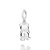 PINGENTE URSO LOTSO PRATA 925. MED 2,8CM ROMMANEL 840244 - Imagem 2