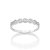 ANEL SKINNY PRATA 925 COM ZIRCÔNIAS ROMMANEL 810349 - Imagem 2