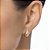 BRINCO FOLHEADO A OURO GOTA ABAULADA. MED 1,50CM ROMMANEL 527478 - Imagem 4