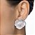 BRINCO BOTÃO FLOR PRATA 925 COM ZIRCÔNIAS. MED 2,9CM ROMMANEL 820265 - Imagem 4