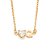 GARGANTILHA FOLHEADO A OURO COM PINGENTE LETRA E 1 ZIRCÔNIA CORAÇÃO. MED 50CM ROMMANEL 532582 - Imagem 17