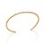 BRACELETE FOLHEADO A OURO COM ESFERAS. MED 6CM ROMMANEL 552195 - Imagem 1