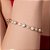 PULSEIRA FOLHEADO A OURO COM ZIRCÔNIAS CORAÇÕES E GOTAS. MED 17CM ROMMANEL 552199 - Imagem 3