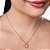 PINGENTE FOLHEADO A OURO CORAÇÃO COM FLECHA E ZIRCÔNIA. MED 1,8CM ROMMANEL 542943 - Imagem 4