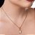 PINGENTE RETANGULAR FOLHEADO A OURO PERSONALIZÁVEL. MED 2,80CM ROMMANEL 542944 - Imagem 5