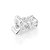 BERLOQUE PASSANTE PRATA 925 LOVE. MED 1,8CM ROMMANEL 840200 - Imagem 1