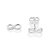 BRINCO PRATA 925 INFINITO. MED 0,90CM ROMMANEL 820231 - Imagem 1