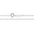 CORRENTE PRATA 925 ELO CADEADO. MED 60CM ROMMANEL 830112 - Imagem 2