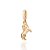 PINGENTE CAVALO FOLHEADO A OURO. MED 2,40CM ROMMANEL 542949 - Imagem 1