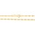 CORRENTE FOLHEADO A OURO FIO PEÇAS NAVETES. MED 45CM ROMMANEL 531278 - Imagem 2