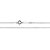 CORRENTE PRATA 925 ELO CADEADO. MED 50CM ROMMANEL 830087 - Imagem 2