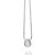 PINGENTE GOTA PRATA 925 COM ZIRCÔNIAS. MED 0,70CM ROMMANEL 840209 - Imagem 2