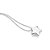 GARGANTILHA PRATA 925 FIO VENEZIANA COM PINGENTE ESTRELA. MED 42CM ROMMANEL 830118 - Imagem 1