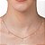 GARGANTILHA FOLHEADO A OURO COM ZIRCÔNIAS. MED 45CM ROMMANEL 532610 - Imagem 3