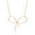 GARGANTILHA LAÇO FOLHEADO A OURO. MED 50CM ROMMANEL 532613 - Imagem 1