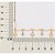 GARGANTILHA FOLHEADO A OURO TREVO COM CRISTAIS. MED 45CM ROMMANEL 532616 - Imagem 2