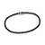 PULSEIRA MASCULINA RIVIERA PRATA 925 COM ZIRCÔNIAS PRETO. MED 20CM ROMMANEL 850101 - Imagem 1