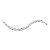 PULSEIRA MASCULINA PRATA 925 ELO GROUMET. MED 21CM ROMMANEL 850096 - Imagem 1