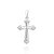 MAXI PINGENTE MASCULINO PRATA 925 CRUZ COM ZIRCÔNIAS. MED 5CM ROMMANEL 840273 - Imagem 1