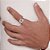 ANEL MASCULINO PRATA 925 PRATA 925 COM ZIRCÔNIAS ROMMANEL 810359 - Imagem 4