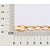 PULSEIRA MASCULINA FOLHEADO A OURO FIO ELO GROUMET LAMINADO. MED 20/21CM ROMMANEL 552204 - Imagem 2
