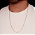 CORDÃO MASCULINO FOLHEADO A OURO ELO CADEADO. MED 70CM ROMMANEL 532595 - Imagem 4