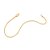 PULSEIRA MASCULINA FOLHEADO A OURO ELO CADEADO. MED 21CM ROMMANEL 552210 - Imagem 1