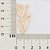 BRINCO FLOR TULIPA FOLHEADO A OURO. MED 4,1CM ROMMANEL 527508 - Imagem 3