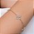 PULSEIRA FLORES FOLHEADO A OURO. MED 18CM ROMMANEL 552208 - Imagem 3