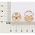 ANEL BOHO COM FLOR FOLHEADO A OURO COM ZIRCÔNIAS ROMMANEL 513590 - Imagem 3