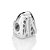 BERLOQUE PASSANTE PRATA 925 MOCHILA COM ZIRCÔNIA LILÁS. MED 1,5CM ROMMANEL 840175 - Imagem 2