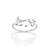 ANEL SKINNY PRATA 925 LOVE ROMMANEL 810362 - Imagem 2
