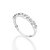 ANEL SKINNY PRATA 925 CORAÇÕES COM ZIRCÔNIAS ROMMANEL 810366 - Imagem 2