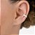 PIERCING DE PRESSÃO PRATA 925 COM ZIRCÔNIAS. MED 1,2CM ROMMANEL 820270 - Imagem 3