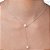 COLAR GRAVATA PRATA 925 COM ZIRCÔNIAS. MED 50CM ROMMANEL 830127 - Imagem 3