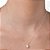 GARGANTILHA GOTA PRATA 925 COM ZIRCÔNIAS. MED 45CM ROMMANEL 830130 - Imagem 3