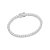 PULSEIRA RIVIERA PRATA 925 COM ZIRCÔNIAS. MED 16CM ROMMANEL 850095 - Imagem 1