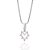 PINGENTE PRATA 925 CORAÇÃO COM ZIRCÔNIAS ROSA CLARO. MED 2CM ROMMANEL 840263 - Imagem 3
