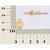 GARGANTILHA FIO DE NYLON FOLHEADO A OURO NOSSA SENHORA APARECIDA. MED 40/42CM ROMMANEL 532574 - Imagem 3