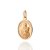 PINGENTE MEDALHA ACETINADO SÃO BENEDITO FOLHEADO A OURO. MED 2,8CM ROMMANEL 542913 - Imagem 1