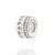 BERLOQUE STOPPER PRATA 925 COM ZIRCÔNIAS. MED 1,1CM ROMMANEL 840176 - Imagem 1