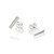 BRINCO PALITO PRATA 925 COM ZIRCÔNIAS. MED 1,1CM ROMMANEL 820203 - Imagem 2