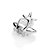 BERLOQUE AVIÃO PRATA 925. MED 1,2CM ROMMANEL 840250 - Imagem 1