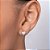 ARGOLA CORAÇÃO FOLHEADO A OURO COM ZIRCÔNIAS E APLIQUE DE RHODIUM. MED 1,1CM ROMMANEL 527539 - Imagem 4