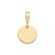 PINGENTE FÉ FOLHEADO A OURO PERSONALIZÁVEL. MED 1,7CM ROMMANEL 542974 - Imagem 4