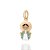 PINGENTE FOLHEADO A OURO N. S. DE FÁTIMA COM APLICAÇÃO DE RESINA. MED 2,3CM ROMMANEL 542924 - Imagem 1