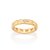 ANEL FOLHEADO A OURO CRUZ COM ZIRCÔNIAS ROMMANEL 513604 - Imagem 1