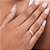 ANEL FOLHEADO A OURO CRUZ COM ZIRCÔNIAS ROMMANEL 513604 - Imagem 4