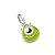 PINGENTE PRATA 925 MIKE WAZOWSKI MONSTROS S.A. COM APLICAÇÃO DE RESINA. MED 2CM ROMMANEL 840278 - Imagem 1